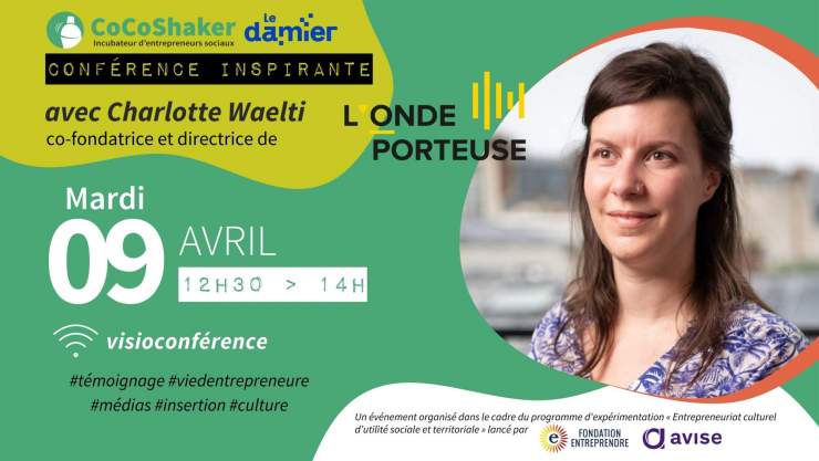 Conférence inspirante avec Charlotte Waelti
